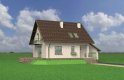 Projekt domu wielorodzinnego Lubczyk - elewacja 4