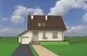 Projekt domu wielorodzinnego Lubczyk - elewacja 3
