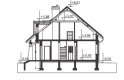Projekt domu wielorodzinnego Maja Lux G2 - przekrój 1