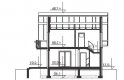 Projekt domu wielorodzinnego Majka Solo - przekrój 1