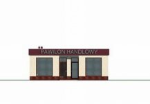Elewacja projektu Pawilon handlowy 07 - 4