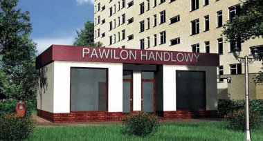 Projekt domu Pawilon handlowy 07