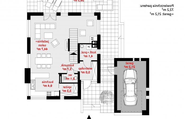 Projekt domu z poddaszem HomeKoncept 3 - 