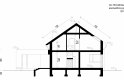 Projekt domu z poddaszem HomeKoncept 3 - przekrój 1