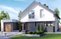 Projekt domu z poddaszem HomeKoncept 3 - wizualizacja 1