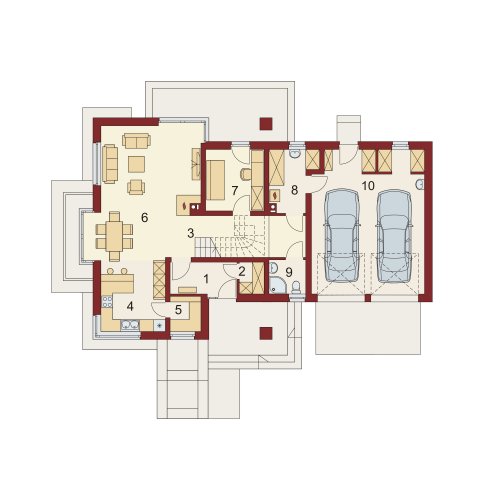 RZUT PARTERU Archimedes 2