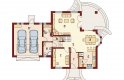 Projekt domu wielorodzinnego Tyberiusz 2 - rzut parteru