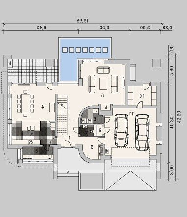 PARTER LK&1070 - wersja lustrzana