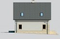 Projekt domu wielorodzinnego LK&1053 - elewacja 4