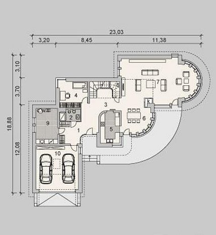 Rzut projektu LK&1012