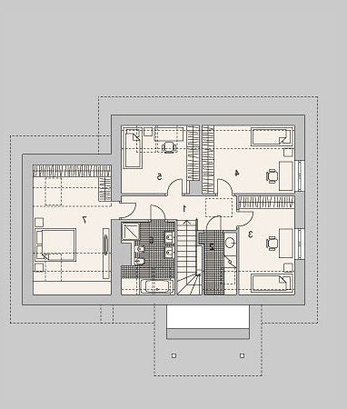 PODDASZE LK&1034 - wersja lustrzana