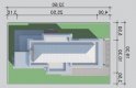 Projekt domu szkieletowego LK&1051 - usytuowanie - wersja lustrzana