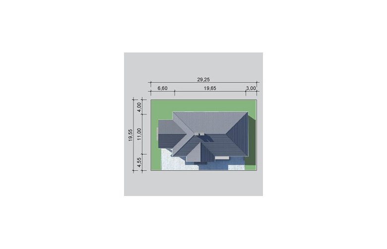 Projekt domu wielorodzinnego LK&989 - Usytuowanie