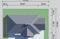 Projekt domu wielorodzinnego LK&989 - usytuowanie - wersja lustrzana