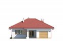 Projekt domu tradycyjnego Kiwi 2 - elewacja 1
