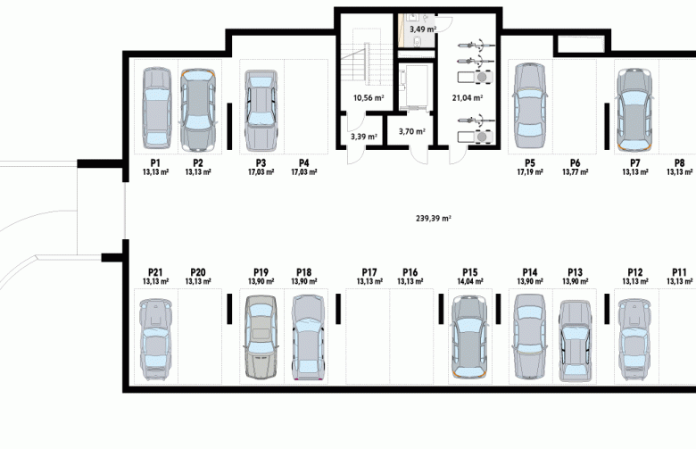 Projekt domu szkieletowego Kameralny - 