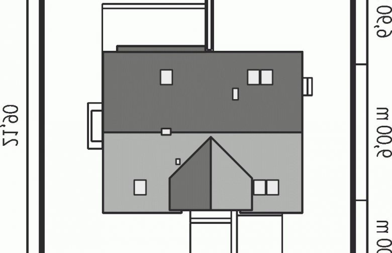 Projekt domu wielorodzinnego Arizona II G1 - Usytuowanie - wersja lustrzana