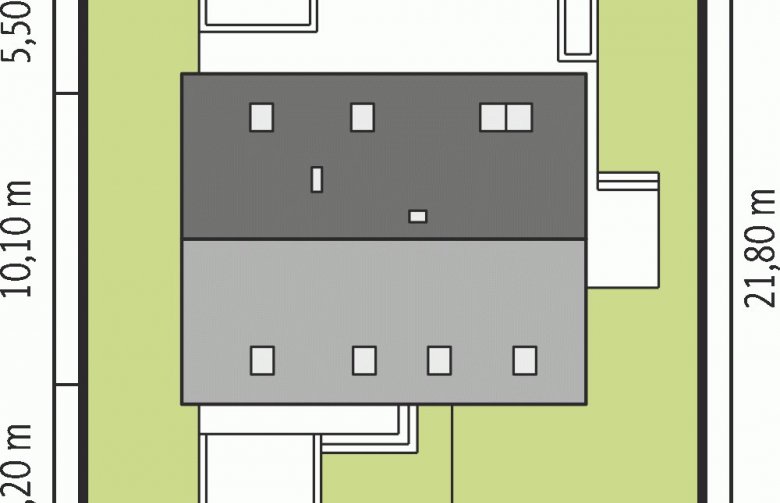 Projekt domu wielorodzinnego E4 G1 ECONOMIC (wersja A) - Usytuowanie