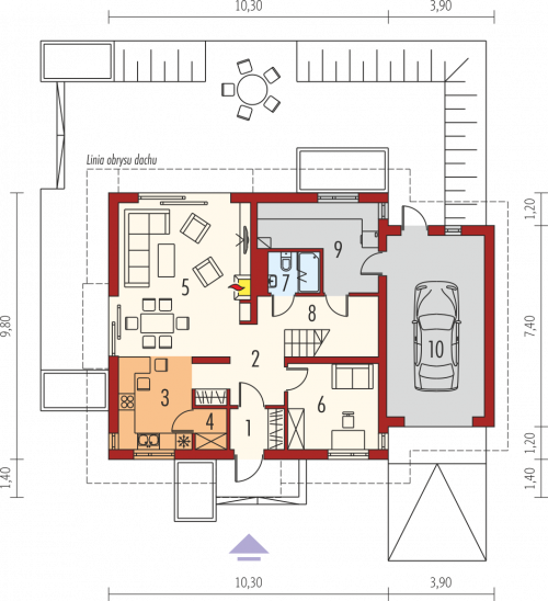 PARTER E5 G1 ECONOMIC (wersja A)