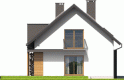 Projekt domu wielorodzinnego E6 G1 ECONOMIC (wersja A) - elewacja 2