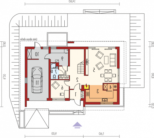 PARTER E6 G1 ECONOMIC (wersja A) - wersja lustrzana