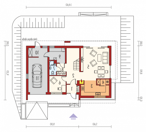 PARTER E6 G1 ECONOMIC (wersja B) - wersja lustrzana