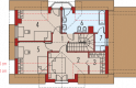 Projekt domu wielorodzinnego Flawia G1 - poddasze