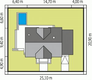 Usytuowanie budynku Flawia G1