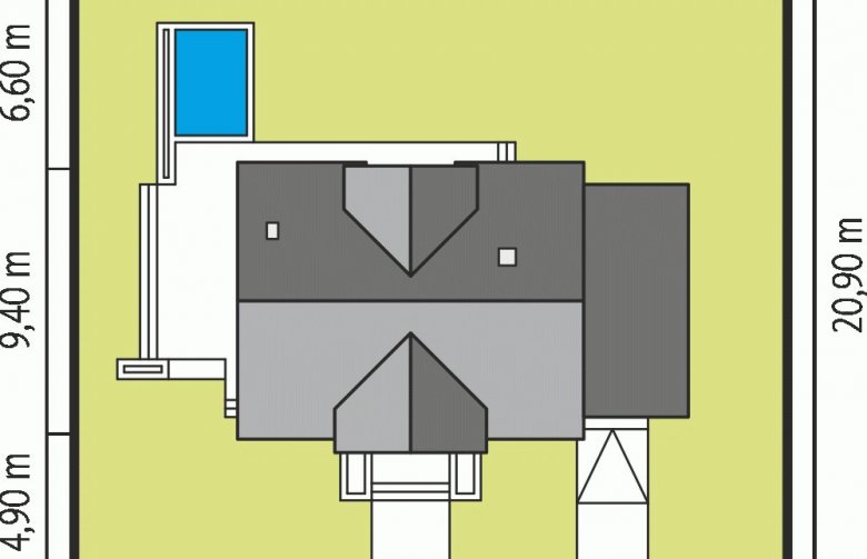 Projekt domu wielorodzinnego Flawia G1 - Usytuowanie