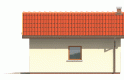Projekt domu energooszczędnego Garaż G10 - elewacja 4