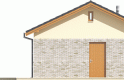 Projekt domu energooszczędnego Garaż G22 - elewacja 2