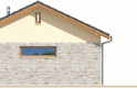 Projekt domu energooszczędnego Garaż G22 - elewacja 4