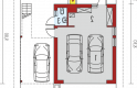 Projekt domu energooszczędnego Garaż G31 - parter