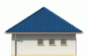 Projekt domu energooszczędnego Garaż G5 - elewacja 4