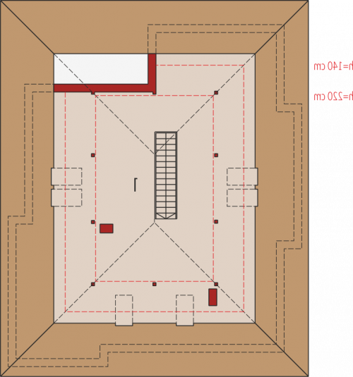 PODDASZE DO ADAPTACJI Liv 3 - wersja lustrzana