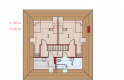 Projekt domu wielorodzinnego Niki (wersja B) ENERGO - poddasze