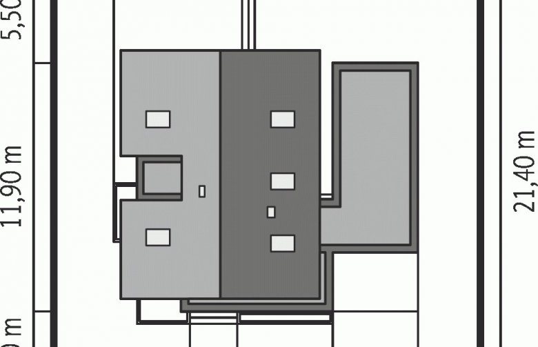 Projekt domu wielorodzinnego Tiago G1 (wersja A) - Usytuowanie