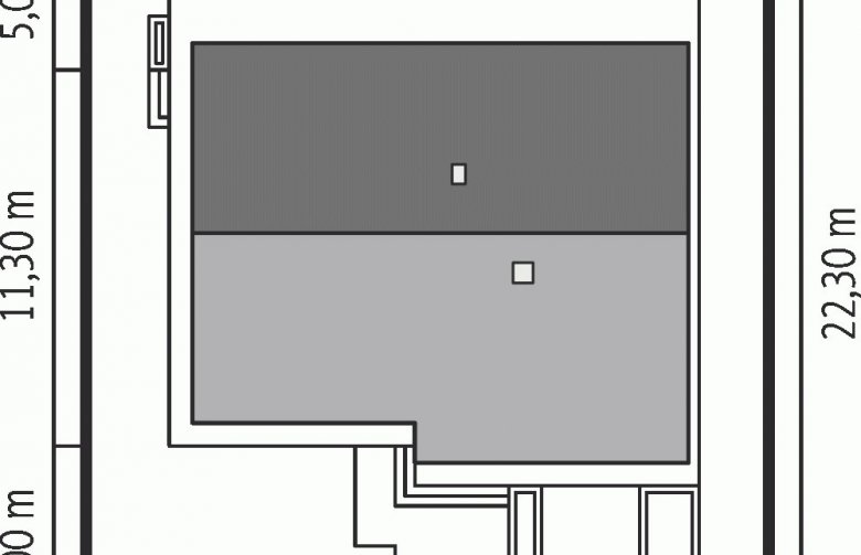 Projekt domu dwurodzinnego Tori III G1 ECONOMIC (wersja B) - Usytuowanie