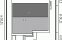 Projekt domu dwurodzinnego Tori III G1 ECONOMIC (wersja B) - usytuowanie - wersja lustrzana