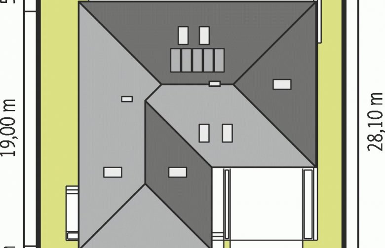 Projekt domu dwurodzinnego Alan IV G2 MULTI-COMFORT - Usytuowanie