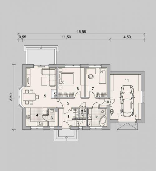 Rzut projektu LK&1179