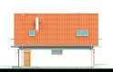 Projekt domu jednorodzinnego Diona Mała - elewacja 4