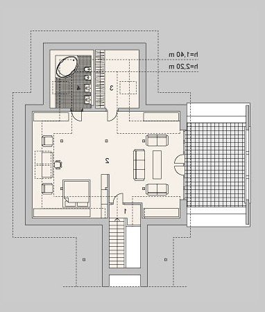 Rzut projektu G32 - wersja lustrzana