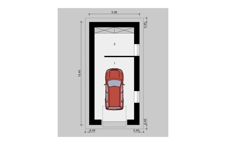 Projekt domu energooszczędnego G34 - 