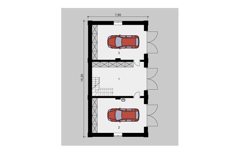 Projekt domu wielorodzinnego G38 - 