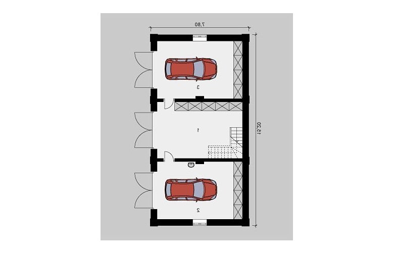 Projekt domu wielorodzinnego G38 - 