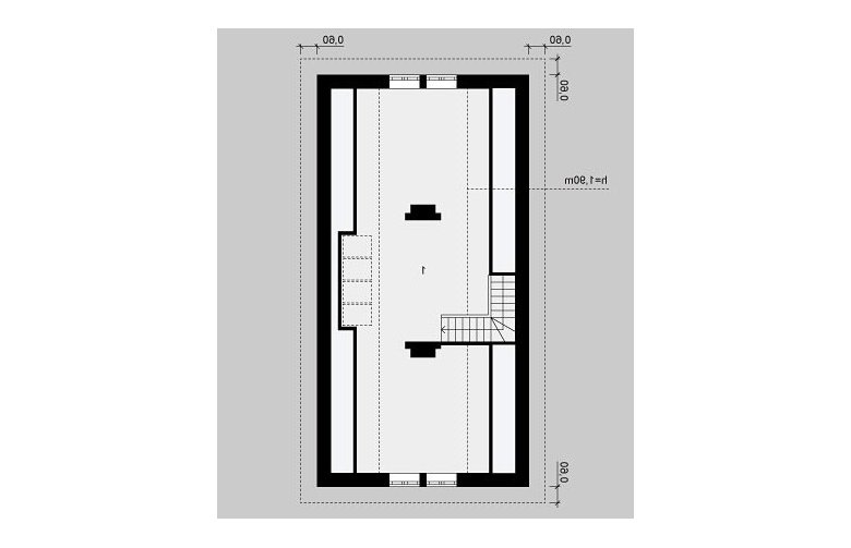 Projekt domu wielorodzinnego G38 - 