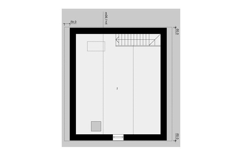 Projekt domu energooszczędnego G41 - 