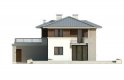 Projekt domu tradycyjnego Cyprys 5 - elewacja 3