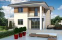 Projekt domu szkieletowego Cyprys 6 - wizualizacja 1